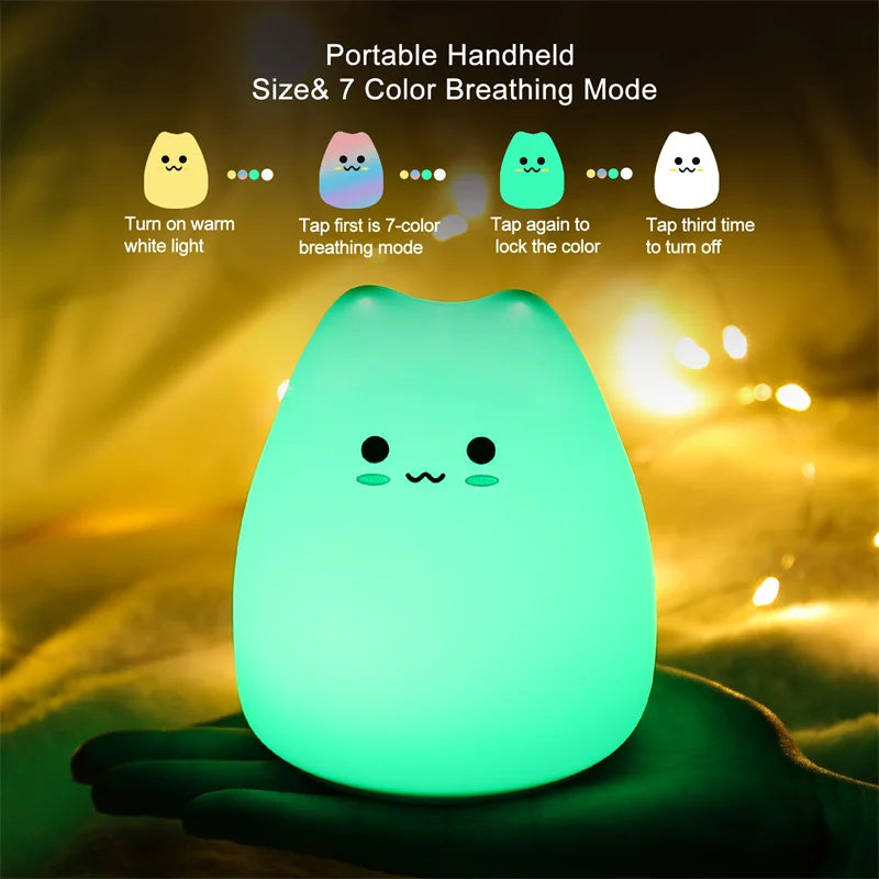 Mini Cat Night Lamp